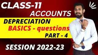 Depreciation  SLM  basics  Class 11  Accounts  Part 4 [upl. by Eimmas]