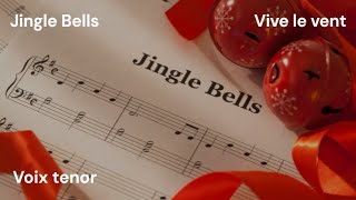 Vive le vent  Jingle bells  voix tenor [upl. by Francisco]