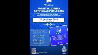 UNINTELLIGENZA ARTIFICIALE PER LA PACE [upl. by Ario767]