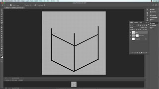 Drawing a Basic Pixel Art Isometric Cube [upl. by Anivol]