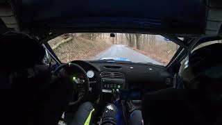 Walimska Zimówka 2023 BartoliniMati Subaru Impreza Onboard OS Rościszów [upl. by Sven689]