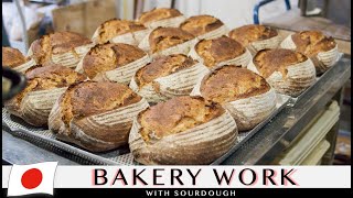 Solo baker 25 kinds of bread a woodfired oven  Sourdough bread making in Japan  Documentary [upl. by Eleni]