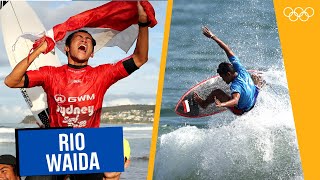 quotParis 2024 is my Dreamquot Rio Waida has high hopes 🏄🇮🇩 [upl. by Doti]