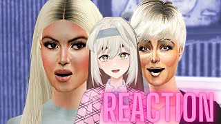 Kris Steals Kims New Style The Kardasims SIMGM Productions REACTION [upl. by Elleryt499]