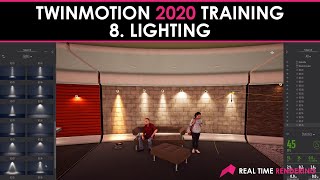 Twinmotion Training Course 8 Lighting [upl. by Leimaj]