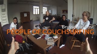 Cooking with Couchsurfers in Brussels [upl. by Nodnart501]