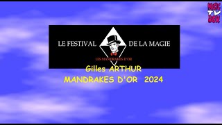 GILLES ARTHUR MANDRAKES DOR 2024 INTERVIEW [upl. by Teddi]