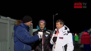 AVIA TV Quali in Lillehammer im Interview Manuel Fettner [upl. by Olram]