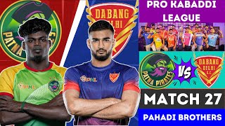 🔴PKL  Dabang Delhi KC vs Haryana Steelers  Pro Kabaddi League 2024  Pro Kabaddi League 2024 Live [upl. by Ithsav912]