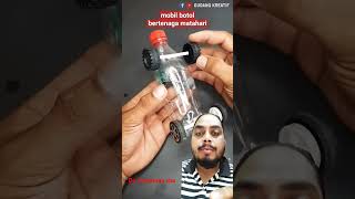 ₹20 वाली बोतल की गाड़ी Diy mobil botol bertenaga matahari diy tutorial experimentautomobile [upl. by Eitsud]