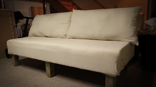 DIY Sectional Sofa [upl. by Ariaec]