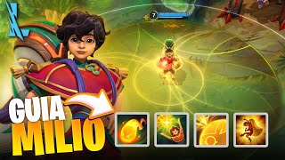 COMO JOGAR DE MILIO NO WILD RIFT  TUTORIAL MILIO COMPLETO [upl. by Eamon27]