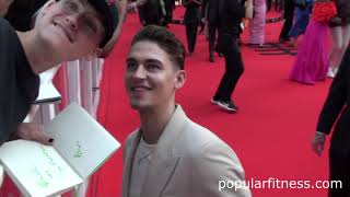 Hero Fiennes Tiffin at TIFF  The Woman King [upl. by Kitti]