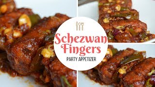 Schezwan Fingers  Delicious Finger Licking recipe  Diners Delight [upl. by Iak222]