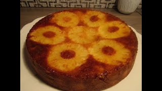 Recette Gâteau renversé à lananas 🍍 ultra moelleux  Soft pineapple cake recipe [upl. by Atived]