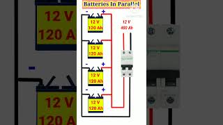 Series Parallel Battery Connection  Series Parallel Connection  Series Parallel Battery wiring [upl. by Oeniri]