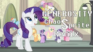 MLP  Generosity Chaos Sprite Remix [upl. by Zulema]