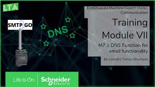 ESME HVAC  Communication  M71 DNS functions sysDNSGetIpByName and sysDNSReset [upl. by Munson994]