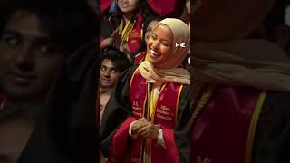 Silenced USC valedictorian Asna Tabassum receives standing ovation [upl. by Siryt]