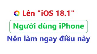 Bố trí lại trung tâm điều khiển iPhone khi lên iOS 181  cảm giác khó chịu đã không còn vì điều này [upl. by Akerley]