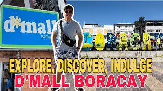 BORACAY VLOG Stroll and Discover D’MALL Station 2 Walking Tour [upl. by Pembrook985]