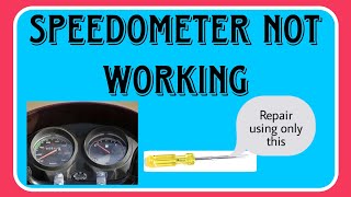 Speedometer and Odometer do this only two tools used [upl. by Jobi]