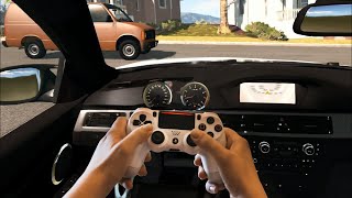 COMMENT JOUER A BEAMNG AVEC UNE MANETTE DE PS4 [upl. by Ardnuahc]