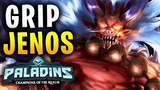 JENOS VOID GRIP LOCK KILLS  Paladins Gameplay Build [upl. by Alit]