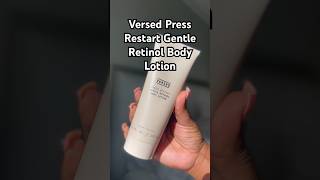 Help Clear KP with Versed Press Restart Gentle Retinol Body Lotion versed skincare bodycare kp [upl. by Mcbride]