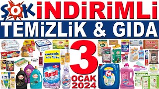 ŞOK İNDİRİMLERİ BU HAFTA  TEMİZLİK VE GIDA KAMPANYALI ÜRÜNLER ŞOK 3 OCAK 2024  ŞOK MARKET İNDİRİMİ [upl. by Dannon]