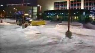 Machinability 12 V35 Snow Plow at work [upl. by Annaul]