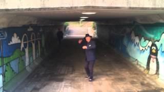 Drunken Old Man Sings In Tunnel For Delilah [upl. by Aerdnua]