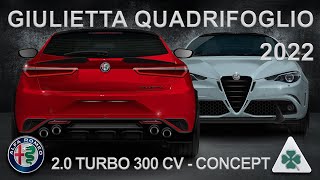 NUOVA GIULIETTA QUADRIFOGLIO  2022 [upl. by Demmer]