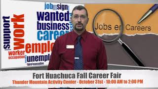 Fort Huachuca Fall Career Fair 1031 [upl. by Ashly]