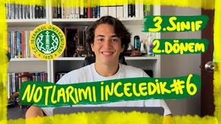 notlarımı ve iü ecz hayatımı inceliyoruz  3sınıf 2dönem [upl. by Notneiuq]