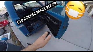 KILL THE RUST  6772 C10 ROCKER REPLACEMENT [upl. by Darla]