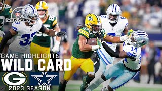 Green Bay Packers vs Dallas Cowboys Game Highlights  NFL 2023 Super Wild Card Weekend [upl. by Kronick337]