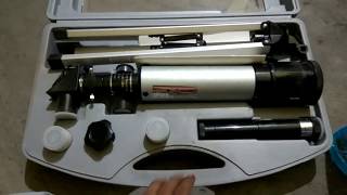 Land and Sky 90x Telescope Assembling Ready to Watch Lunar Eclipse hindi [upl. by Kermie]