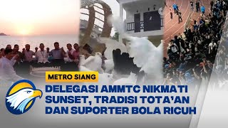 Delegasi AMMTC Nikmati Sunset Tradisi Melepas Ribuan Burung Merpati amp Ricuh Suporter PSIS VS Persib [upl. by Felise340]