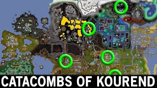 How to Get To Catacombs Of Kourend OSRS  Unlocking HolesEntrancesVines [upl. by Nickelsen]