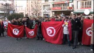 Berlino Roma Parigi tunisini in festa ovunque [upl. by Noremak290]