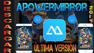 ✅Cómo INSTALAR ApowerMirror para PCÚLTIMA VERSIÓN ► DUPLICAR PANTALLA DE TU ANDROID EN PC GRATIS [upl. by Wendolyn454]