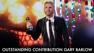 Gary Barlow  2012 National Television Awards [upl. by Aihsia]