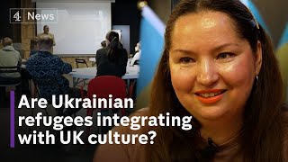 How Ukrainian refugees are handling cultural integration in ethnically diverse areas of the UK [upl. by Atims]