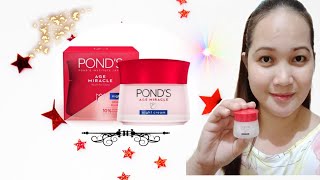 PONDS AGE MIRACLE NIGHT CREAM [upl. by Nnylav]