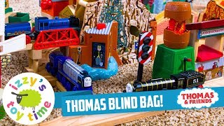 THOMAS TRAIN GRAB BAG WITH MORGANS MINE Thomas and Friends with Brio  Fun Toy Trains [upl. by Heiney734]