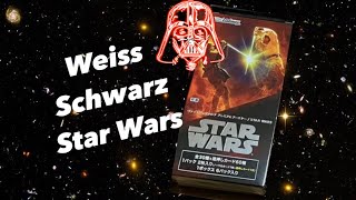 NEW Star Wars Weiss Schwarz Premium Booster Box Opening [upl. by Dinerman]