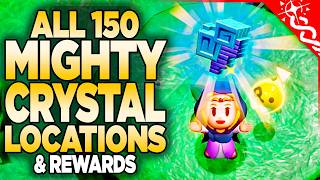 ALL 150 Might Crystal Locations amp Rewards in Zelda Echoes of Wisdom [upl. by Bradway]