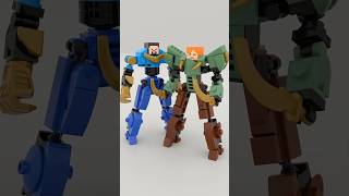 Micro LEGO Steve Mech Satisfying Speed Build lego legomecha legomech [upl. by Beard466]