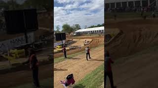 HUGE Crash Larrocos Leap REDBUD MXoN [upl. by Casar]